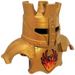 Duplo Metallic Gold Helmet with Phoenix (54613)