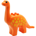 Duplo Orange Brachiosaurus med Lång Neck och Spots (31053)