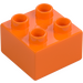 Duplo Oranssi Palikka 2 x 2 (3437 / 89461)