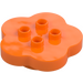 Duplo orange Blomst 4 x 4 (15515)