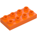 Duplo Orange Plate 2 x 4 (4538 / 40666)