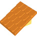 Duplo Orange Shingled Roof 2 x 4 x 2 (73566)