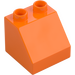 Duplo Orange Schrägstein 2 x 2 x 1.5 (45°) (6474 / 67199)