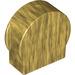 Duplo Perlgold Backstein 1 x 3 x 2 mit Runden oben mit Ausschnittseiten (14222)
