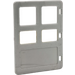 Duplo Pearl Light Gray Door with Different Sized Panes (2205)