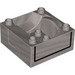 Duplo Grigio perlato chiaro Treno Compartment 4 x 4 x 1.5 con Sedile con Spencers Tender (51547 / 98456)