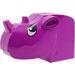 Duplo Purple Rhinoceros Head (44218 / 44220)