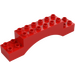 Duplo Rojo Arco Ladrillo 2 x 10 x 2 (51704)