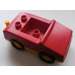 Duplo Rojo Coche con Uno Espiga as Asiento