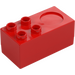 Duplo Red Cooker with Hotplate (6472)