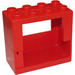 Duplo Red Door Frame 2 x 4 x 3 for Half Door