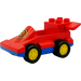 Duplo Punainen F1 Auto jossa &quot;2&quot; (74563)