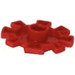 Duplo Rojo Flor para Engranaje Rueda (44534)