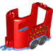 Duplo Red Horse Trailer 5 x 11 x 6 with &quot;Circus&quot; (87703)