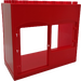 Duplo Red House Box 4 x 8 x 6 Door (6431)
