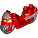 Duplo Red Motorcycle (11811 / 12096)