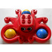 Duplo Red Rolling Rattle Octopus