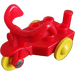 Duplo Red Tricycle with yellow wheels (31189)