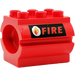 Duplo Red Watertank with &quot;FIRE&quot; (6429 / 40083)