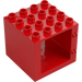 Duplo Red Window Frame 4 x 4 x 3 (11345 / 18857)