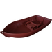 Duplo Brun rougeâtre Boat Bas (54070 / 56757)