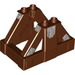 Duplo Reddish Brown Catapult Frame (52364 / 52366)