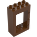 Duplo Rødbrun Dør Ramme 2 x 4 x 5 (92094)