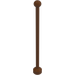 Duplo Reddish Brown Flagpole 1 x 2 x 7 (51708)