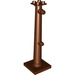 Duplo Reddish Brown Mast 4 x 4 x 10 (13288)