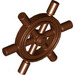 Duplo Reddish Brown Ship Wheel (4658)