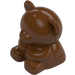 Duplo Reddish Brown Teddy Bear with Flesh Nose and Paws (11385)