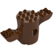 Duplo Reddish Brown Tree Trunk 4 x 10 x 4 (84191)