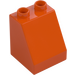 Duplo Rödaktig Orange Backe 2 x 2 x 2 (70676)