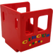 Duplo Steam Engine Cabin with &quot;CIRCUS&quot; (Older, Smaller) (4544)