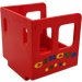 Duplo Steam Engine Cabin with &quot;CIRCUS&quot; (Older, Larger) (4544)