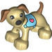 Duplo Tan Dog with Blue Harness  (58057)