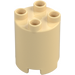 Duplo Beige Rund Stein 2 x 2 x 2 (98225)