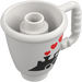 Duplo Tea Tasse mit Griff mit Zug und Herz steam (27383 / 38489)