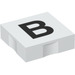 Duplo Tile 2 x 2 with Side Indents with &quot;B&quot; (6309 / 48462)