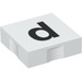 Duplo Tile 2 x 2 with Side Indents with &quot;d&quot; (6309 / 48473)
