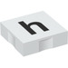 Duplo Tile 2 x 2 with Side Indents with &quot;h&quot; (6309 / 48481)