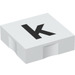 Duplo Tile 2 x 2 with Side Indents with &quot;k&quot; (6309 / 48519)