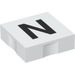 Duplo Tile 2 x 2 with Side Indents with &quot;N&quot; (6309 / 48529)