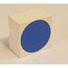 Duplo Tile 2 x 2 x 1 with Blue Disc Pattern (2756)