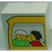 Duplo Tile 2 x 2 x 1 with Mosaic Picture Community 01 (2756)