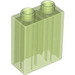 Duplo Verde brillante trasparente Mattoncino 1 x 2 x 2 (4066 / 76371)