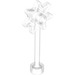 Duplo Transparent Glitter Stick with Flower (42077)