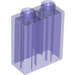 Duplo Transparentes Lila Stein 1 x 2 x 2 (4066 / 76371)