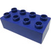 Duplo Violet Brick 2 x 4 (3011 / 31459)