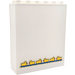 Duplo Muur 2 x 6 x 6 Shelf met ducks aan water Sticker (6461)